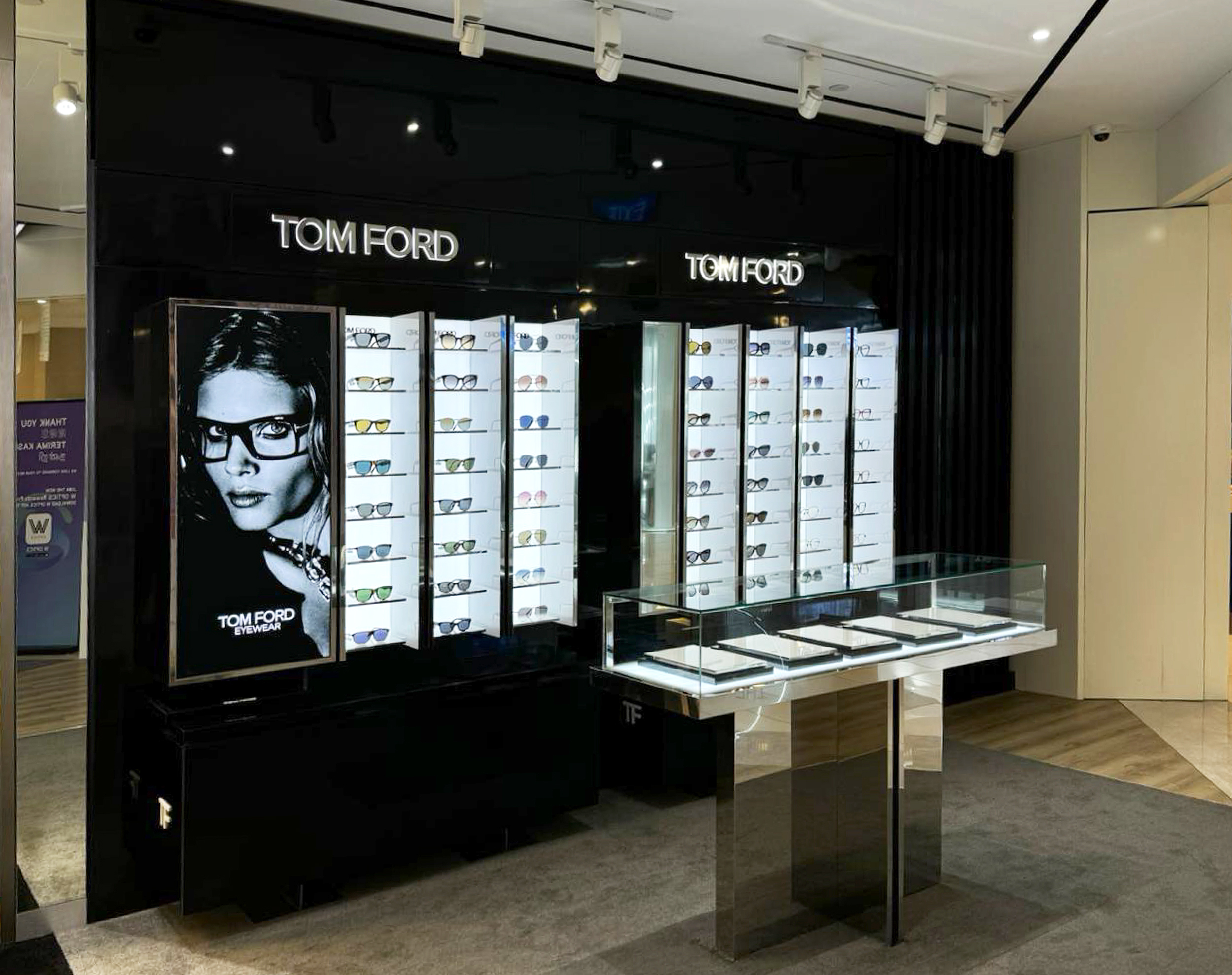 Retail display fabrication in Singapore